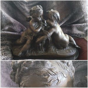 Young Boy Wheat Statue